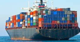 container ship image